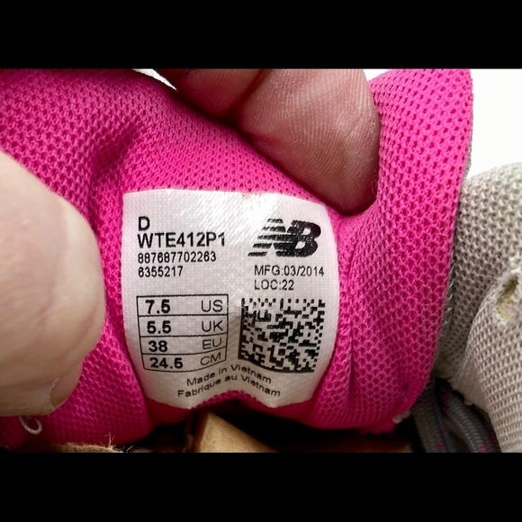 New Balance 412 XLT footbed at tread Trail Running hiking Shoe Women's‎ Size 7.5 - Picture 4 of 13